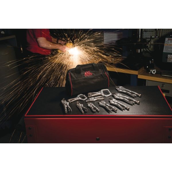 10-PC. Locking Pliers Set Hot on Sale - Image 4