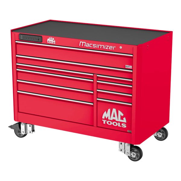 Macsimizer® 10-Drawer Workstation - Firebrick Red For Cheap - Image 5