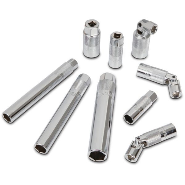 9-PC. Multi-Length Spark Plug Socket Set Online Hot Sale