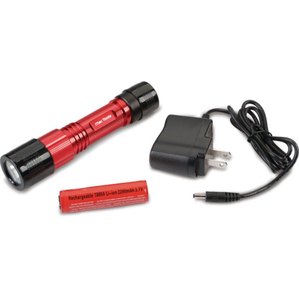 Rechargeable Pro LED Flashlight - Red Hot on Sale