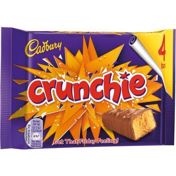 Cadbury Crunchie 4 Pack 104.4g Online Sale