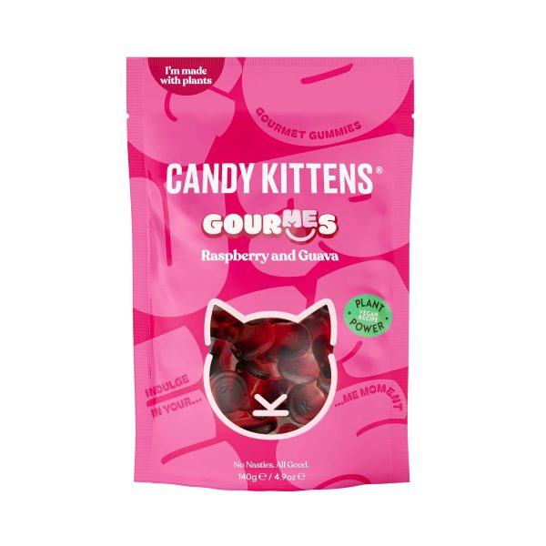 Candy Kittens Raspberry Guava 140g Hot on Sale