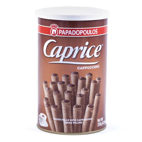 Papadopoulos Caprice Cappuccino Wafers 250g Fashion