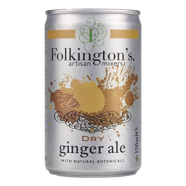 Folkingtons Dry Ginger Ale Can 150ml Online Sale