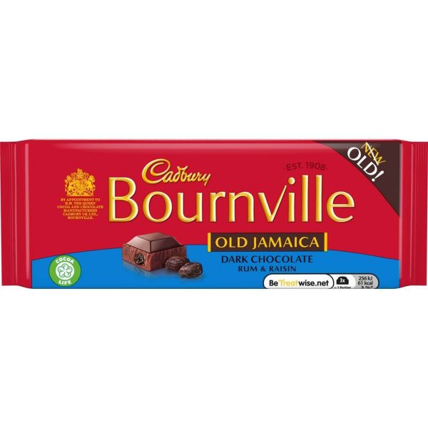 Cadbury Bournville Old Jamaica Chocolate Bar 100g Online Sale