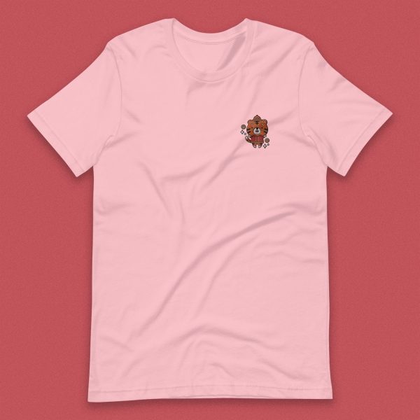 Year of the Tiger Embroidered T-Shirt For Cheap - Image 2